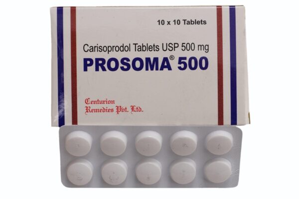 Carisoprodol USP Prosoma 500mg